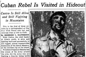 The first time he was elected while on the although batista didn't come from a privileged background, both of his parents had fought in the cuban war of independence, so he was politically. Fidel Castro Cuban Revolutionary Who Defied U S Dies At 90 The New York Times
