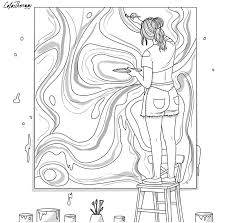 Totally Free Coloring Pages To Unwind While We Re On Social Distancing With Color Therapy App Coloring Book Art Coloring Pages Free Coloring Pages