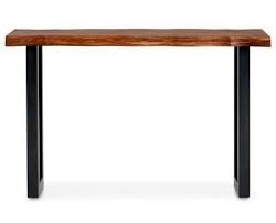 Adderly Live Edge Sofa Table With Images Sofa Table Sofa Tables Sofa Table Decor