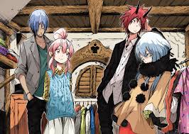 That Time I Got Reincarnated As A Slime Animelab That Time I Got Reincarnated As A Slime Blue Hair Anime Boy Anime Slime