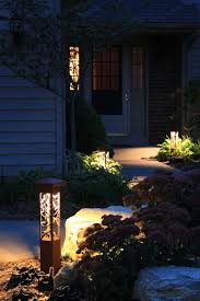 Outdoor Landscape Lighting Decorative Steel Bollard Light Www Lite 4 Com Landscape Lighting Outdoor Solar Lights Landscape Pathway Lighting