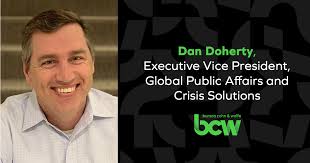 We are thrilled to announce that Dan Doherty has been promoted to lead our  North America Public Affairs & Crisis practice. Congratulations, Dan! Read  more here: https://bcw-global.com/latest/news/2019-11-18-bcw-names- dan-doherty-north-america-public ...