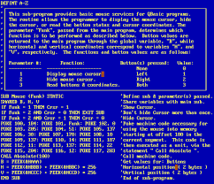 Using A Mouse In Qbasic Programs 3 Steps Instructables