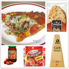 Quick Easy Pizza Stonefire Tandoor Baked Naan Flatbreads Ragu Homemade Pizza Sauce Fratell Family Fun Recipe Pizza Recipes Pepperoni Flatbread Pizza Recipes