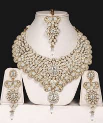 Indian Wedding Earrings Indian Jodha Akbar Design Wedding Jewelry Set Salwar Kame Indian Wedding Jewelry Wedding Jewelry Sets Indian Wedding Jewelry Sets