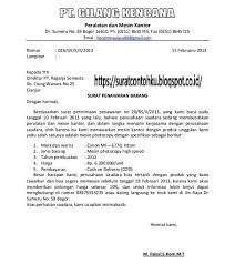 2 contoh surat penawaran dalam bahasa inggris. Contoh Surat Penawaran Barang Bentuk Semi Block Style