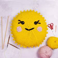 16 stitches and 20 rows = 4 (10 cm) with 6 mm knitting needles in pattern. Sunshine Free Knitting Pattern Sincerely Louise Store