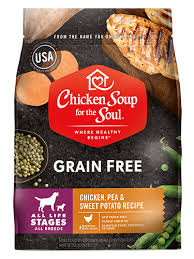 These professionals are qualified to recommend your dog's diet, especially the well balanced homemade dog food recipes. Grain Free Dog Food Chicken Pea Sweet Potato Recipe Chicken Soup For The Soul Pet Food