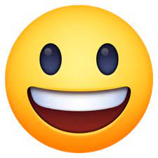Grinning Face With Big Eyes Emoji On Facebook 4 0 Big Eyes Emoji Big Eyes Emoji