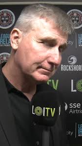 Stephen Kenny praises his side's defensive effort at Bohs tonight.