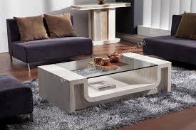 It is this versatility that makes contemporary coffee tables popular with most buyers. Italian White Travertine Stone Base Glass End Table From China Stonecontact Com