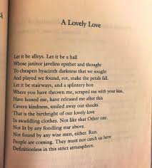 A Lovely Love By Gwendolyn Brooks Inspiring Quotes About Life Inspirational Quotes Life Quotes