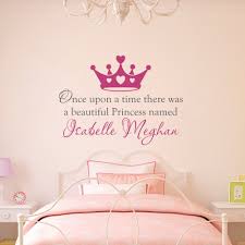 Princess Wall Decals Plan Ideas In 2020 Girls Wall Decals Name Wall Decals Wall Decals For Bedroom