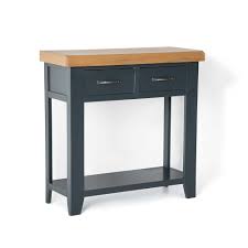 Discover the design world's best blue console tables at perigold. Chatsworth Blue Console Table With Drawers Solid Wood Roseland Furniture