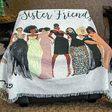A person born in the usa who is a descendant of the slaves brought to america from africa it is often thrown around (predominantly by white people) that we are all african. African American Art Designed Cotton Throws It S A Black Thang Com