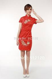 5 out of 5 stars. Promo Offer Shanghai Story Flower Embroidery Qipao Traditional Chinese Dress Short Cheongsam Wedding Dress For Woman 37 Special Use Toys Board 72