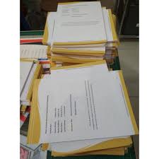 Ukuran kertas folio/f4 ukuran kertas folio adalah 21,6 cm x 33 cm atau 8,5 inch x 13 inch. Jasa Print Dokumen Cetak Makalah Hvs F4 Folio Shopee Indonesia