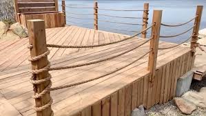 Rather, there are sections of the residential codethat apply to building standards related to. Rope Railing Diy Video Rope Railing Diy Stairs Outdoor Patio