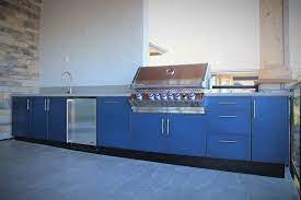 I have this week helped one of my nephews who has bought a new house and is trying to do it up with a small budget. Benefits Of Powder Coating Outdoor Kitchens Cabinets