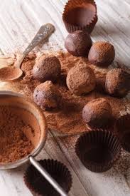Truffes Au Chocolat Et Caramel Beurre Sale