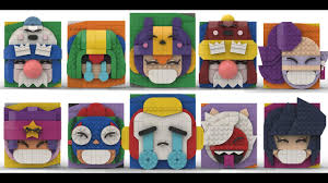 Brawl stars is free to download and play, however, some game items can also be purchased for real money. Artstation Lego Brawl Stars Pins Sketches Moc 1 Bmd Moc