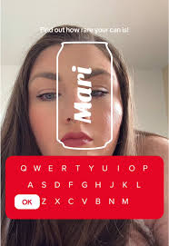 Coca Cola Bottle with Marisa