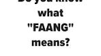 Understanding FAANG: Major U.S. Tech Stocks Explained