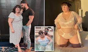 Plus-size woman hits back at nasty trolls who say her toned husband should  be with someone thinner | Daily Mail Online