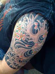 Traditional Japanese 1 4 Sleeve Almost Done Sleeve Tattoos Cool Tattoos For Girls Tattoos