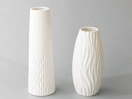 Import quality ceramic home decor supplied by experienced manufacturers at global sources. Opps White Ceramic Vases With Differing Unique Rope Design For Home Decor Set Of 2 Vases