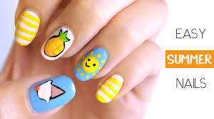 Trendy nails nail polish diy nails manicure gel nails simple nails nail art designs toe nails summer nail art ideas are collected for you in this article. Summer Nails 2017 Easy Cute Nail Art Youtube