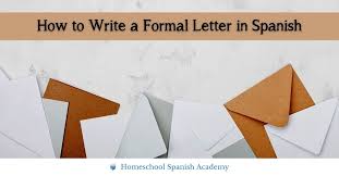 Yo les diré a todos que usted dijo hola. How To Write A Formal Letter In Spanish