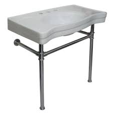metal legs in polished chrome