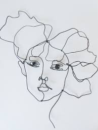 Alles Was Sie Brauchen Ist Liebe Frau Profil Draht Wand Skulptur Kunst Schwarz Belle Epoq In 2020 Wall Sculpture Art Wire Wall Sculpture Wire Art