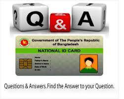 Voter Id Card Correction Nid Bd National Identity Bangladesh National Id Card Bangladesh Question And Answer Find The Answer To Your Question