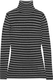 Black And White Striped Turtleneck Sweater Vince Ribbed Striped Cashmere Turtleneck Sweater Modesens Cashmere Turtleneck Turtle Neck Turtleneck Sweater