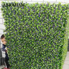 Appealing wall décor for your new home. 60x40cm Plastic Leaves Artificial Plant Wall Green Grass Fake Leafs Wall False Lawn Big Flower Row For Wedding Garden Home Decor Artificial Plants Aliexpress