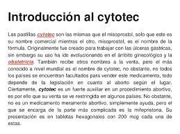 Cytotec Para Que Sirve