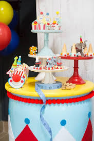 Set out a candy buffet and display vibrant gumballs, mini funnel cakes and colorfully spun cotton. Sweet Circus Birthday Party 1st Birthday Pretty My Party