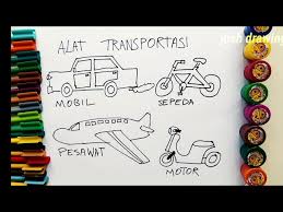 Terbaik gambar sketsa alat transportasi darat gambar mobil pemadam api auto werkzeuge. Menggambar Alat Transportasi Josh Drawing Youtube