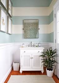 Use painter's tape to mask off the brick areas; Creative Diy Wall Treatments