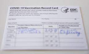 California Man Arrested In Suspected Fake Covid 19 Vaccine Card Operation Npr