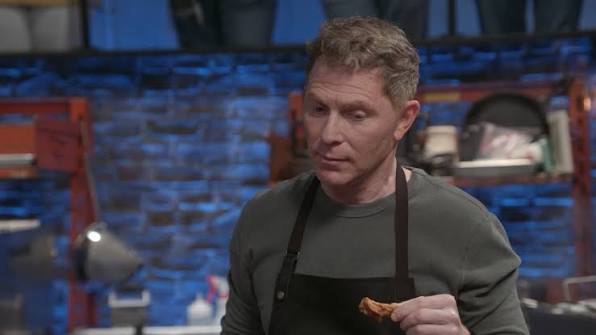 Bobby Flay knows a thing or two about surprises in the kitchen, but he  didn't see this one coming 👀🔥 Triple Threat Titans Ayesha Nurdjaja and  Brooke Williamson are changing the game