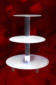 Ist eure frau auch so verrückt in sachen backen und co.? Alu Tortenstander 3 Etagen Pyramide Hbs24