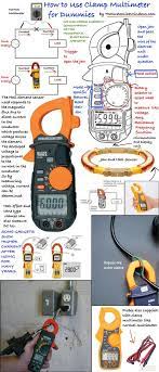 Clamp Multimeter How To Use For Dummies Home Electrical Wiring Electrical Gadgets Diy Electrical