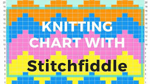 Stitchfiddle Knitting Chart Software Review And Tutorial Color Knitting Design