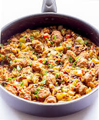 One Pot Wonder Spanish Rice With Chorizo The Wholesome Dish Recipe Chorizo Recipes Dinner Chirizo Recipes Spanish Rice