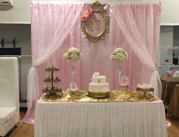 Vintage Baby Shower Lace And Pearls Babyshower Catch My Party Baby Shower Princess Pearl Baby Shower Baby Shower Cakes Girl Pink