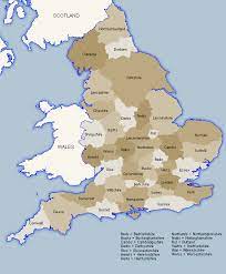 Bedfordshire · berkshire · city of bristol · buckinghamshire · cambridgeshire · cheshire · cornwall · cumbria · derbyshire · devon · dorset · durham · east riding of yorkshire · east sussex · essex · gloucestershire · greater london · greater manchester · hampshire · herefordshire · hertfordshire · isle of wight · kent. Great Britain Engeland Is Al Eeuwen Opgedeeld In Graafschappen