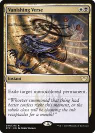 Easy to perform, but it takes some set up and practice. Vanishing Verse Strixhaven School Of Mages Magic The Gathering Tcgplayer Com